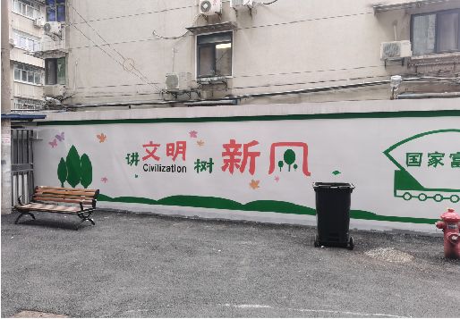 淮南社区墙绘